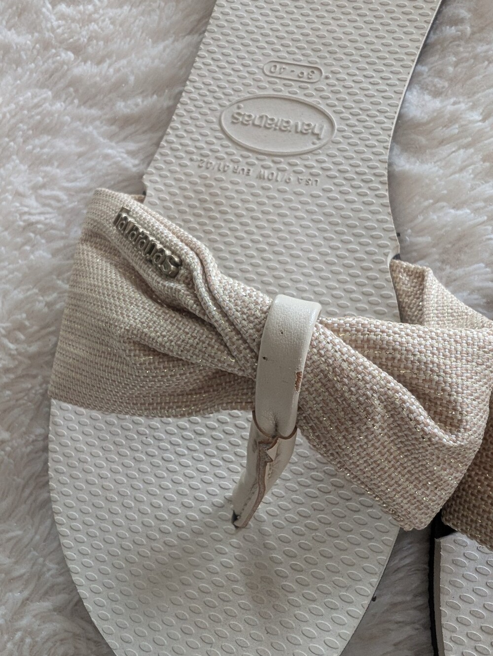 Havaianas Women’s You St. Tropez Shine Sandals Size US 9/10 - Picture 8 of 10